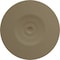 Ekena Millwork Luton Ceiling Medallion (Fits Canopies up to 3 1/2"), Hand-Painted Warm Silver, 21"OD x 2"P CM21LUWSS - alternate 6